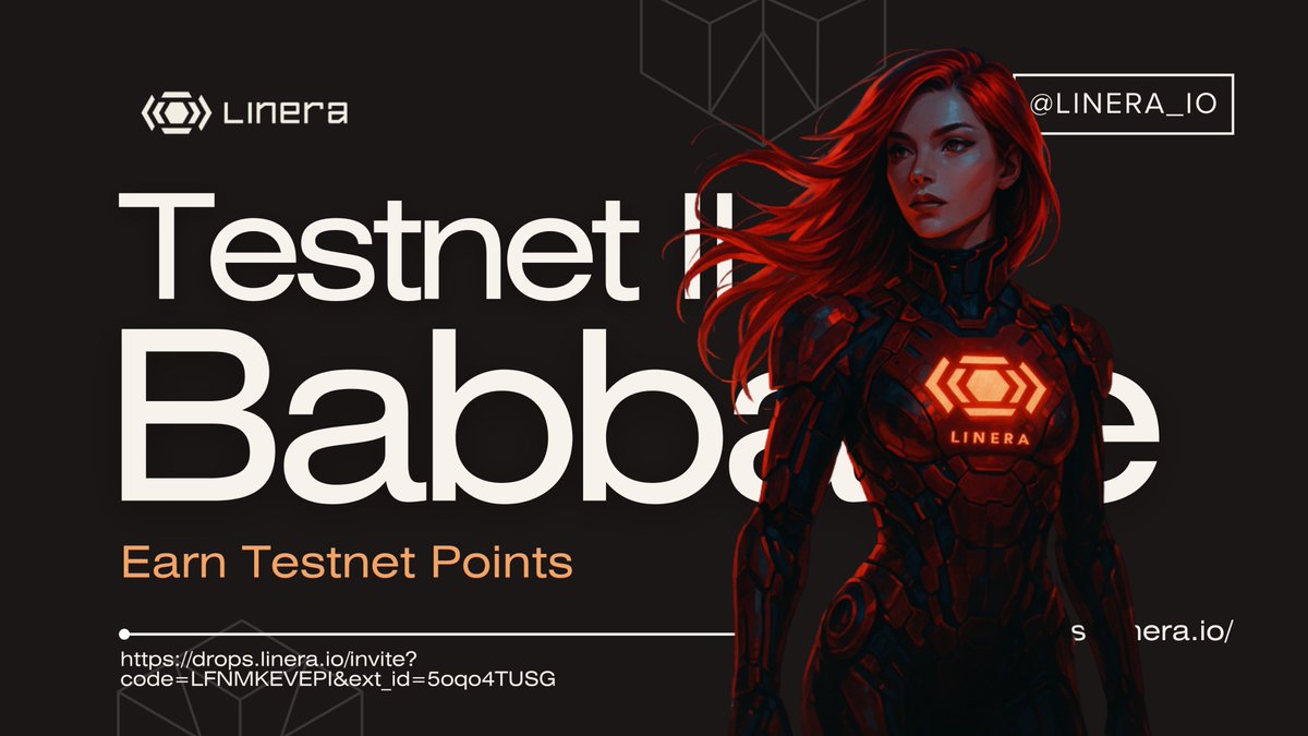 ololo7070's tweet photo. 🚨 Babbage is live. The XP hunt begins.

#Linera’s testnet just leveled up. Build something. Post about it. Earn rewards.

💧 Join Drops &amp; start climbing:
👉 https://t.co/6Xe76Be2kA

New tools. Real-time apps. Leaderboard glory.
@Linera_io is the alpha, #microchains https://t.co/zDlpw6vPQf