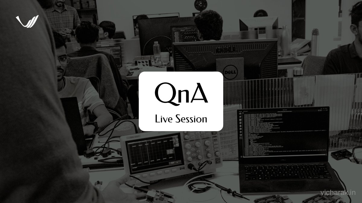 Vicharak_In's tweet photo. Missed it? Watch now.
Catch the full stream here: https://t.co/mToaZMcsOr
Have a question we didn’t get to?
Post it with #QuestionAXON.
We’ll answer it.

#AXON #Vicharak https://t.co/MCFroesLeb