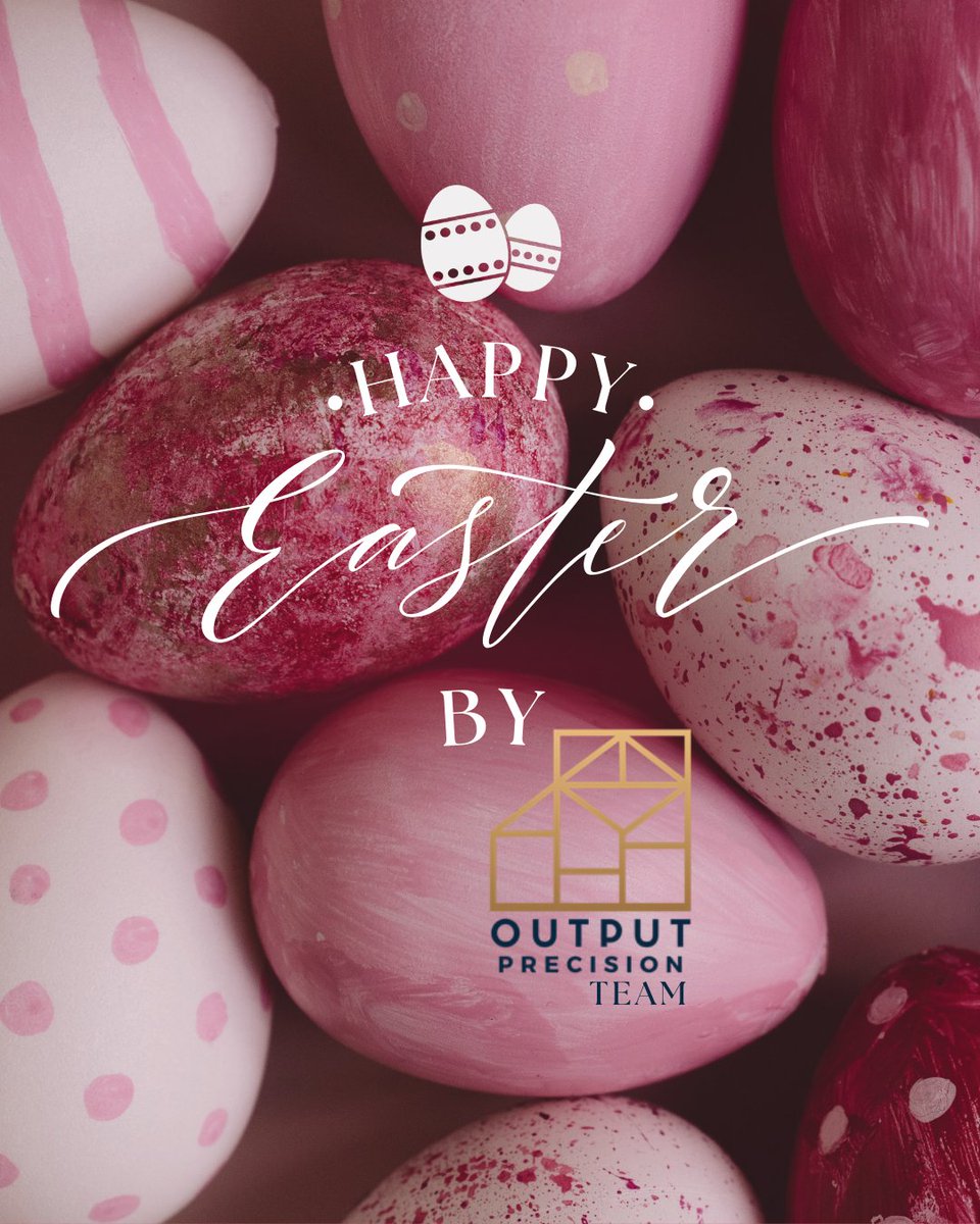 outputprecision's tweet photo. Happy Easter from all of us at Output Precision! Wishing our friends, Families clients, and partners a joyful and refreshing season. 

#HappyEaster #EasterWishes #OutputPrecision #ThankYou #SpringJoy #Easter2025 https://t.co/g27hBDX2or