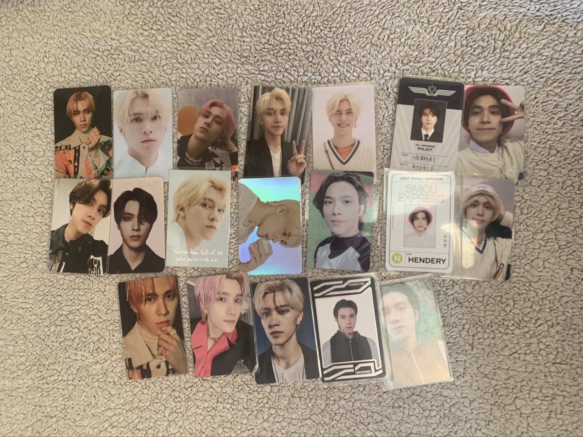 SijeuniMall's tweet photo. WTS/LFB/ONHAND/READY TO SHIP
HENDERY WAYV NCT PHOTOCARD
Price Range - 50php to 200 php

- Will give freebies and discount if getting 3 or more 

Dm if interested https://t.co/oXdCadmQkq