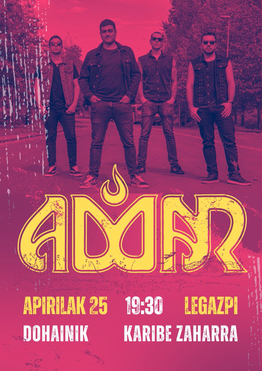 Addartaldea's tweet photo. Hurrengo geltokia Karibe Zaharra 🤟🏽🏝️
Legazpin ikusiko gara! https://t.co/XisgwTcv5A