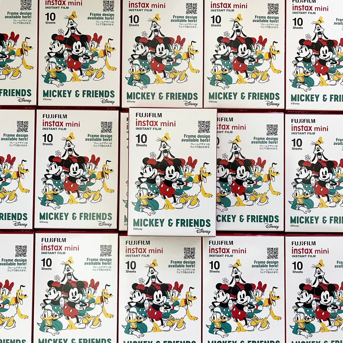 djslsco's tweet photo. Fujifilm Instax Mini Instant Film (Disney Mickey &amp; Friends) designed for fans of Mickey and his friends.

➡️Buy Now: https://t.co/yodz6w0C2q

#fujifilm #instax #instaxmini #instantfilm #disneymickeyandfriends #disneymickey #disney #mickeyandfriends #mickeymouse #mickey https://t.co/3Rs8GBD6df