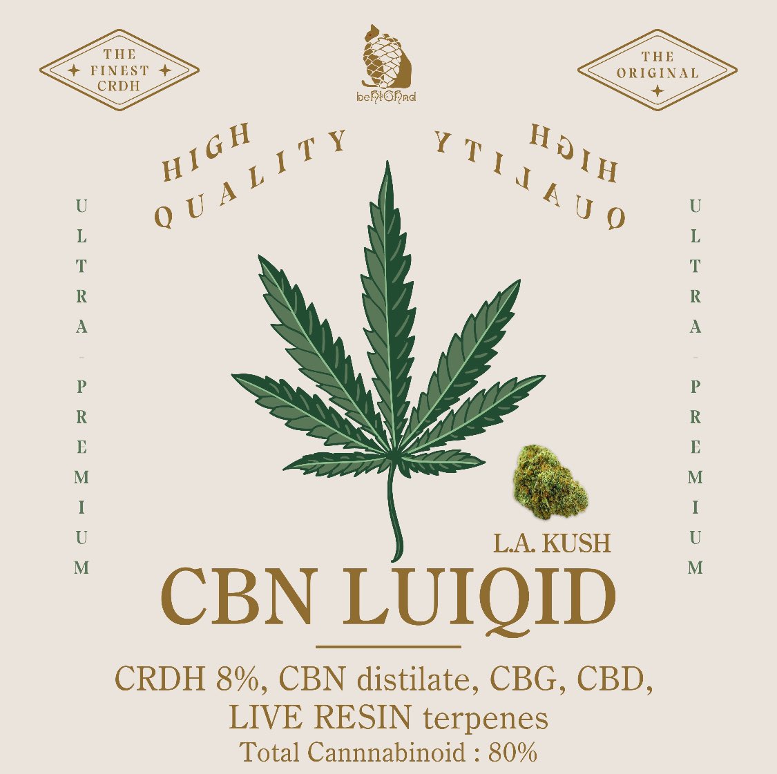 📣ご案内📣

こちらのCBNリキッド、再販売を開始致しました🔥

是非ご利用くださいませ😄🤝

以前はレアカンナビノイドをふんだんに使って深みを出していましたが、今はレアカンナビノイドを使えないのでCRDHを8%入れる事で深みを出しました！
精神作用が苦手な方でもお使い頂けます🥳