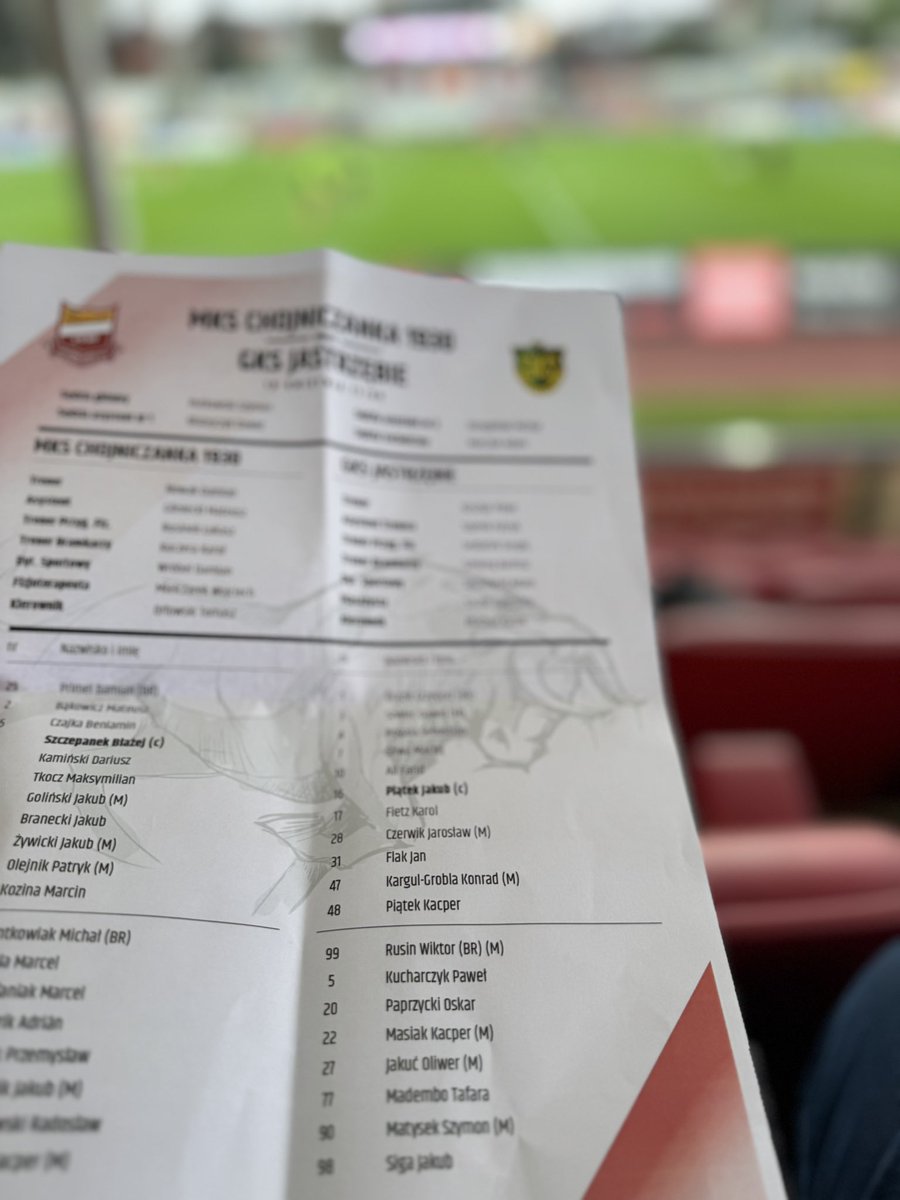 WirkusMichal's tweet photo. @ChojniczankaMKS  - @GKS_JASTRZEBIE 

Akademia MKS Chojniczanka 1930 możecie być dumni 😉 2️⃣ młodzieżowców w pierwszej 1️⃣1️⃣ ⚽️ https://t.co/NazeqYT4LO