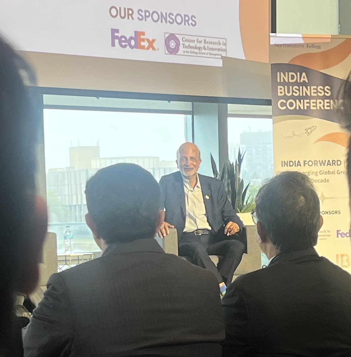 MR Rangaswami founder at Sand Hill Group talks about his humble beginnings and the generosity of America that help launch his career.