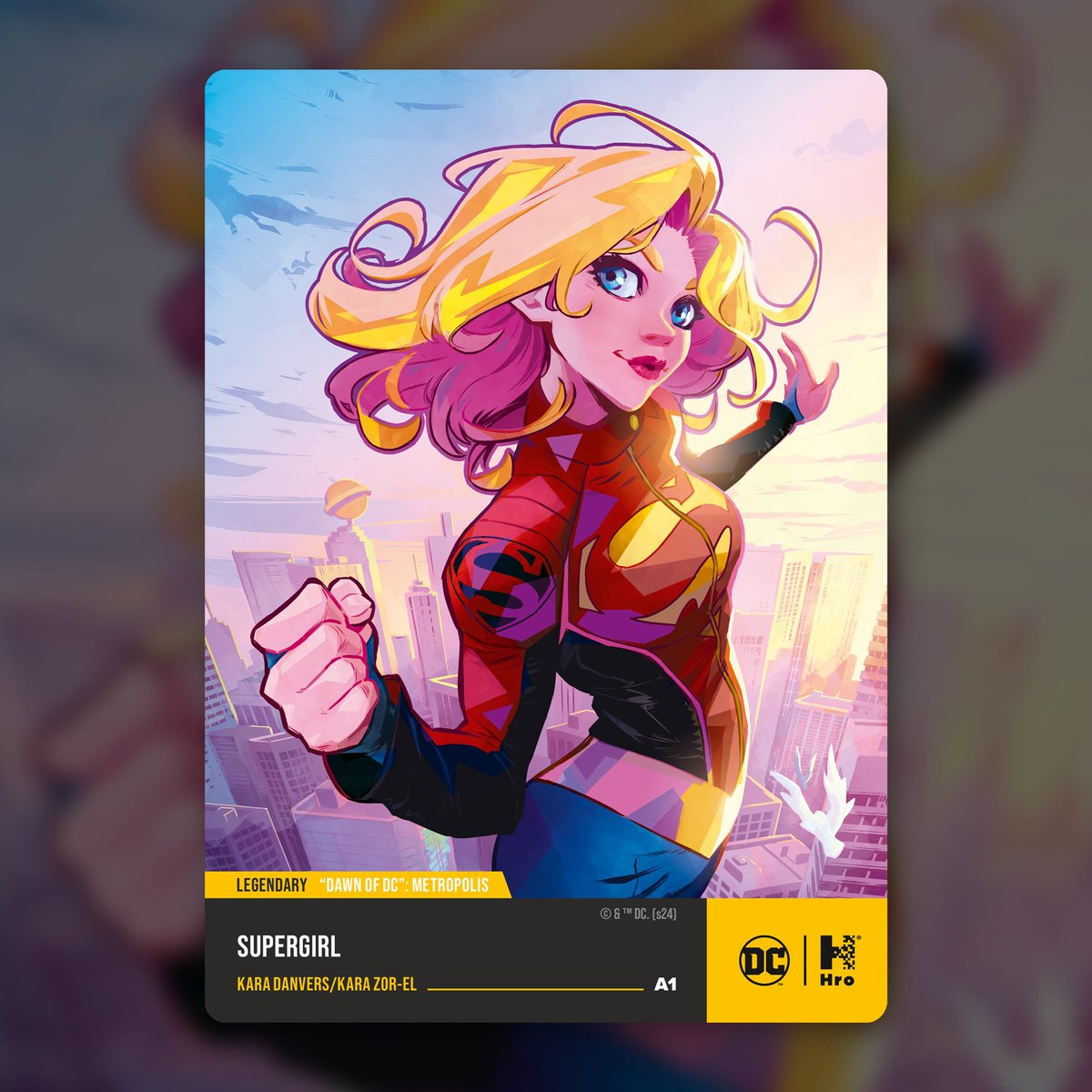 A bit late for #supermanday, here is a #supergirl piece I did last yesr for <a href="/hro/">Hro</a> <a href="/DCOfficial/">DC</a> ! Really challenging but still proud of this! 
#superman #dc