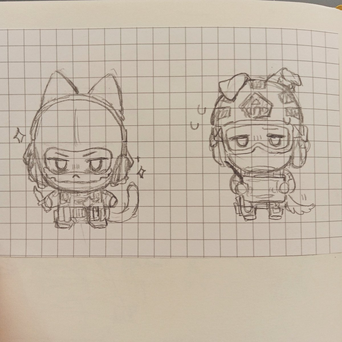 Waterla0226's tweet image. 又在画萌物啊？休息下吧？（？）
#codroach #CallofDuty