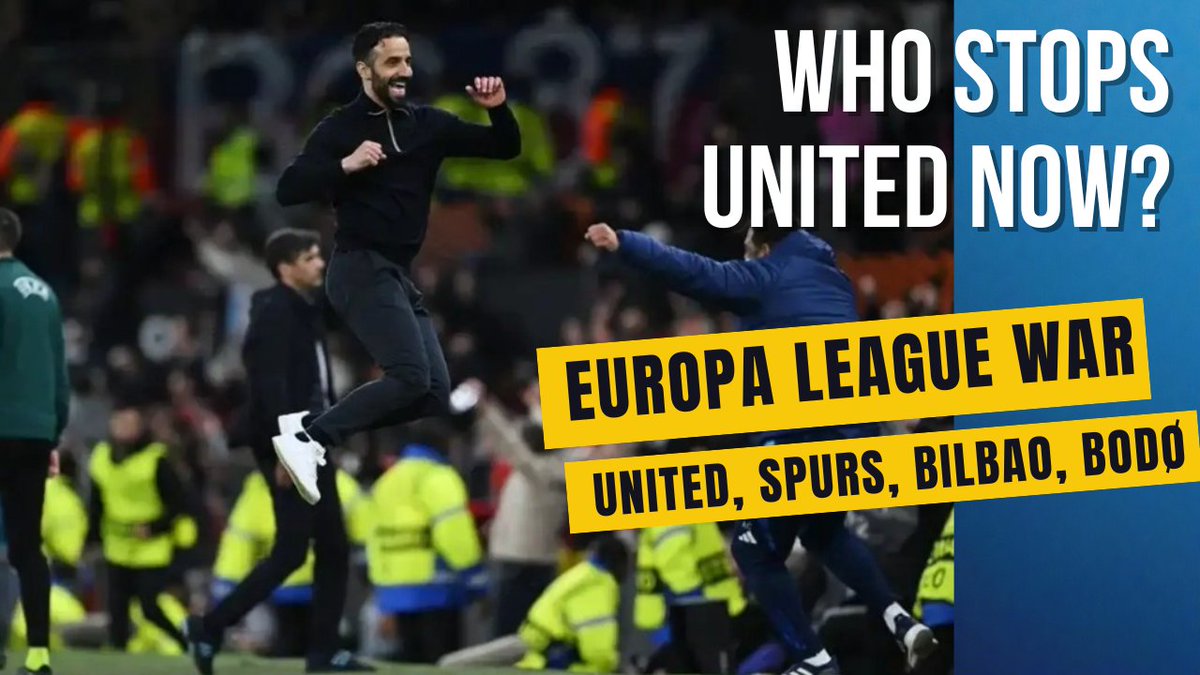 kotp2024's tweet photo. https://t.co/C1EPjWO1a9

🎙️ NEW EPISODE OUT!
United. Spurs. Bilbao. Bodø.
Only one will lift the Europa League.
We break down the semis, the contenders, and ask. Can Amorim’s United win it all?

#MUFC #UEL #EuropaLeague #ManUnited #Spurs #Amorim #maguire #garnacho #casemiro https://t.co/QmsY42TVqz