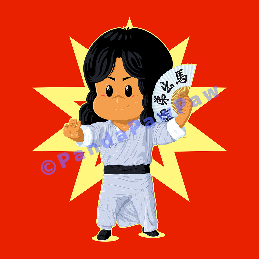 RealPandaPawPaw's tweet photo. Some new art. First a Jackie Chan drawing from the movie - The Young Master (1980). 🐼🙂

#jackiechan #Youngmaster #Movies #HK #Fanart #Cute #Kawaii #Digital https://t.co/IRGHOCWT4d