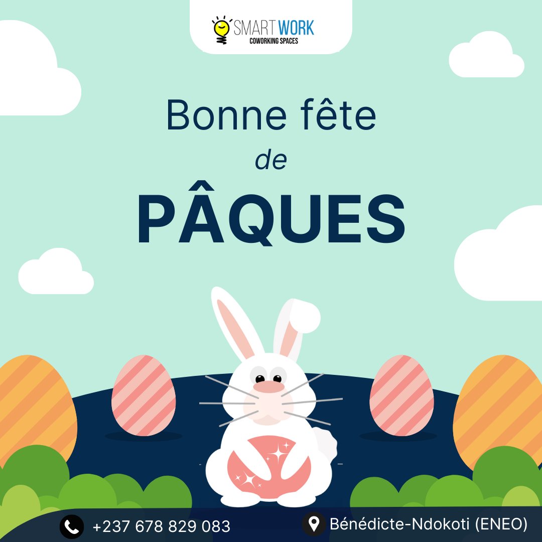 Smartwork_cm's tweet image. Bonne fête de Pâques à toute la communauté chrétienne 🙏
Happy Easter 🙏

#Paques  #joyeusepâques #HappyEaster2025   #communautéchrétienne