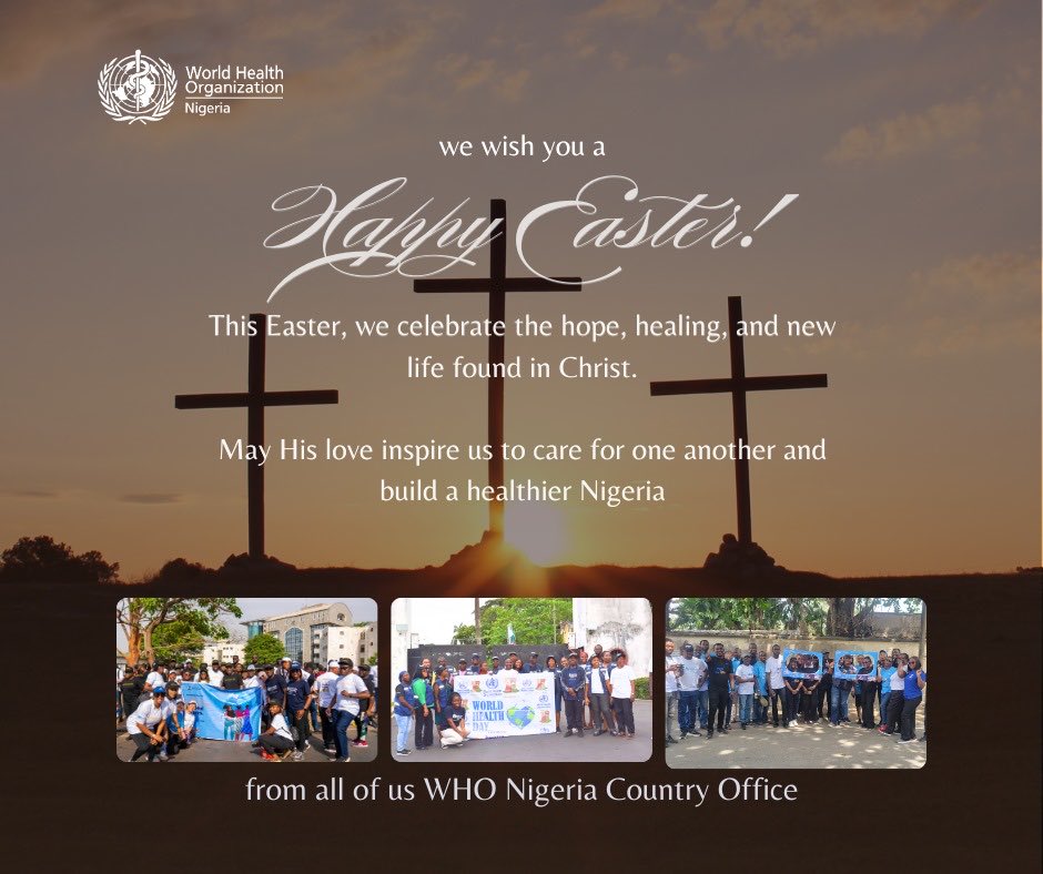 WMulombo's tweet photo. Happy Easter to my friends, colleagues and family. Very opportune occasion to remember the sacrifices of the Son of God Jesus Christ to redeem and save the world he dreamed of, the one where love and peace prevails, and where his Father’s Kingdom reigns. https://t.co/wHtuCmgbxk