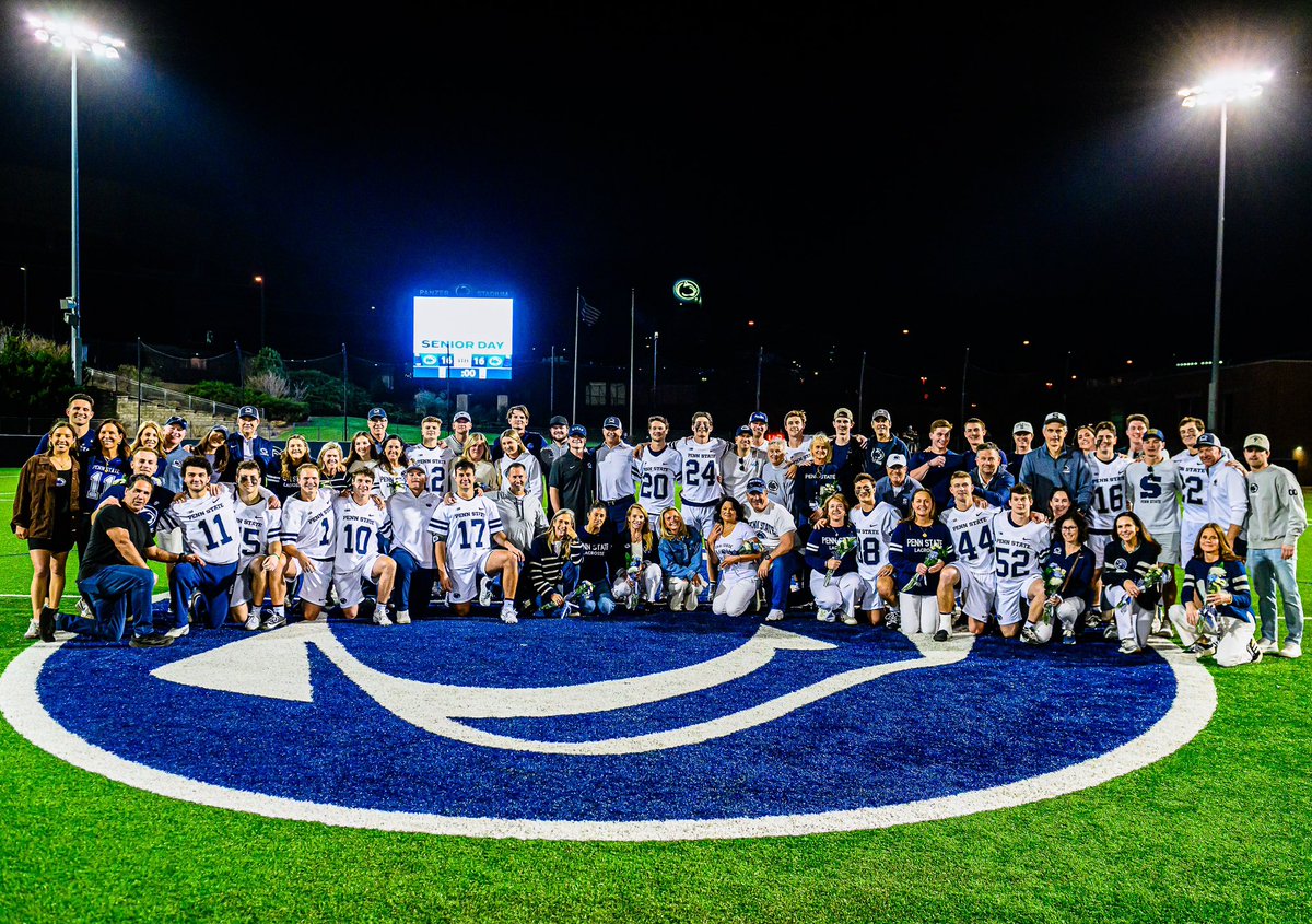 PennStateMLAX's tweet photo. Our seniors 💙 https://t.co/dcusdYCdHl