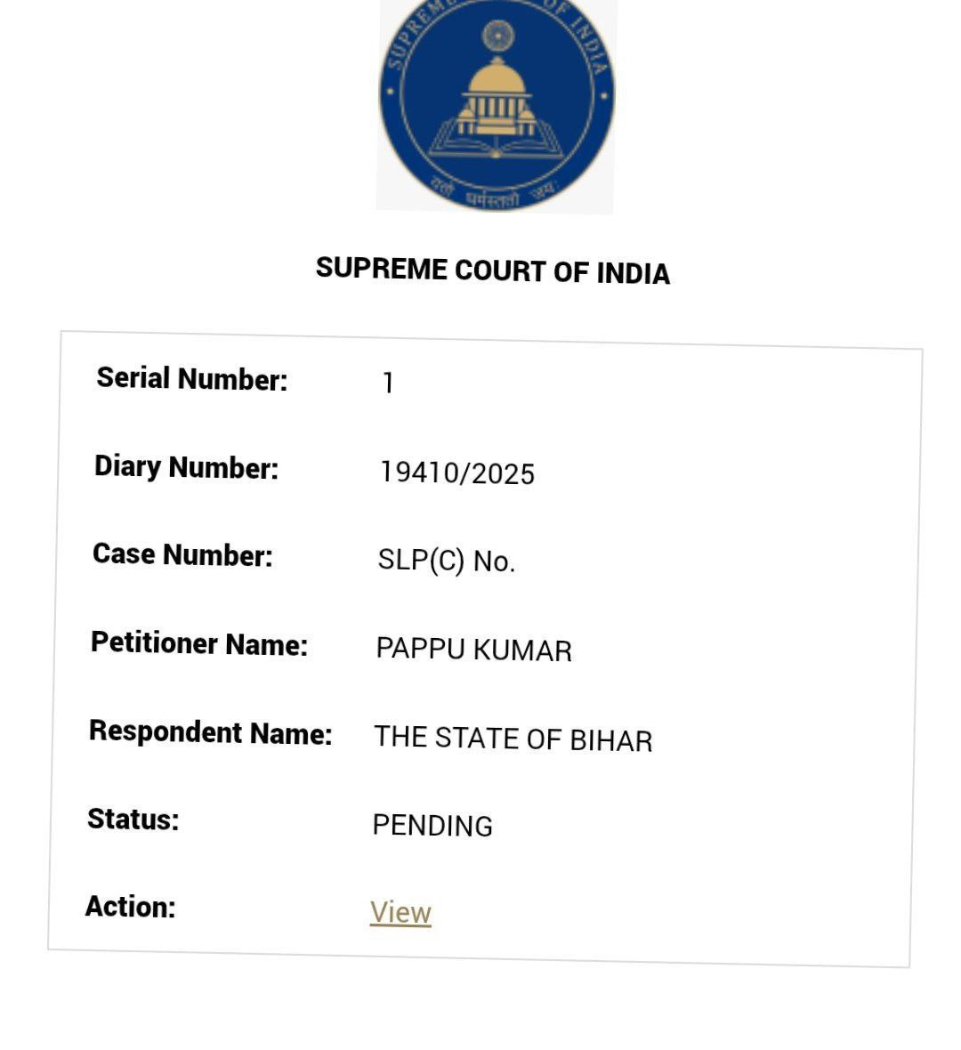 Jhamarutikumar's tweet image. 70th BPSC Re exam matter in supreme court 

Next Hearing 22/04/2025
We Need Justice 
Please 🙏 
Re exam for all 
@Shikshasatygrah 
#BPSCReExamForAll
@BPSCOffice