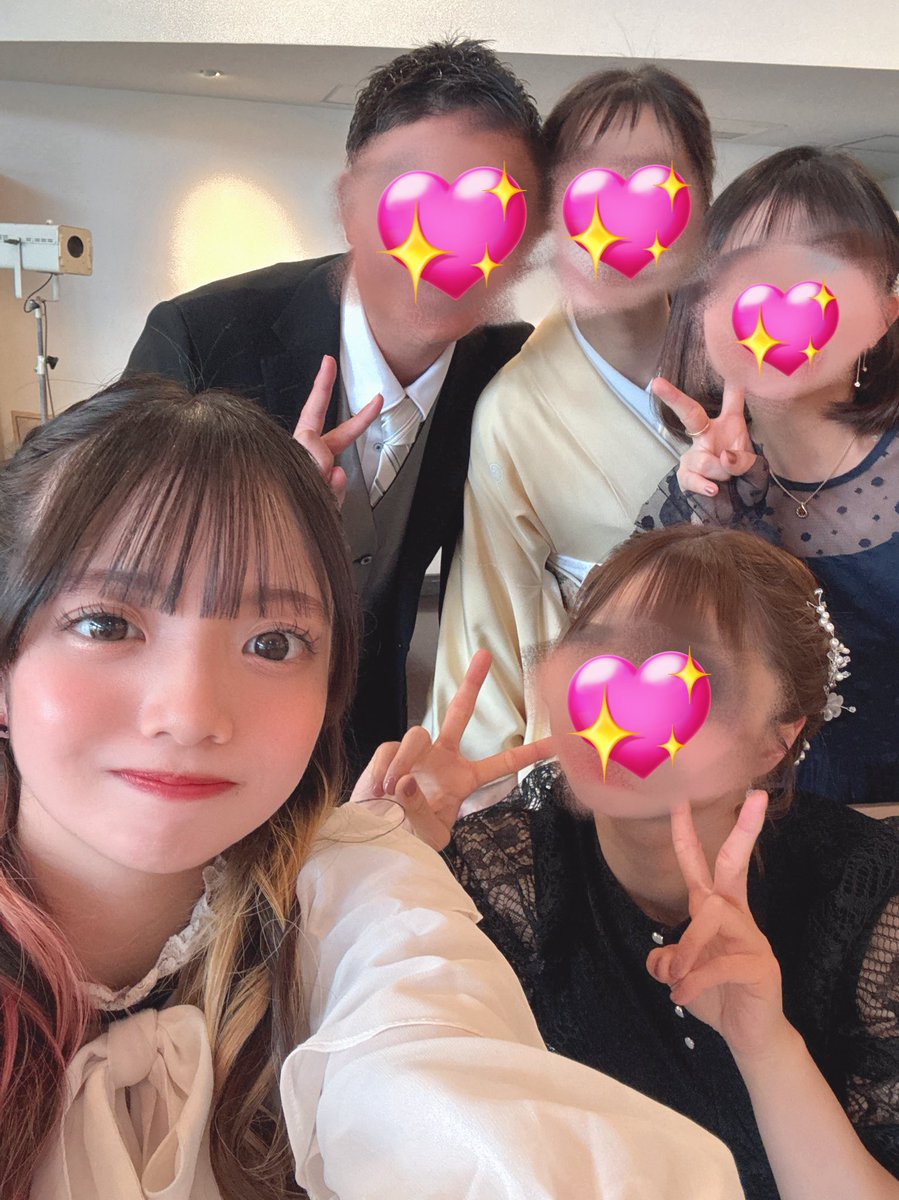 いとこの結婚式に行ってきたよ～👰🏻‍♀️🤵🏻 新郎新婦共に素敵だった