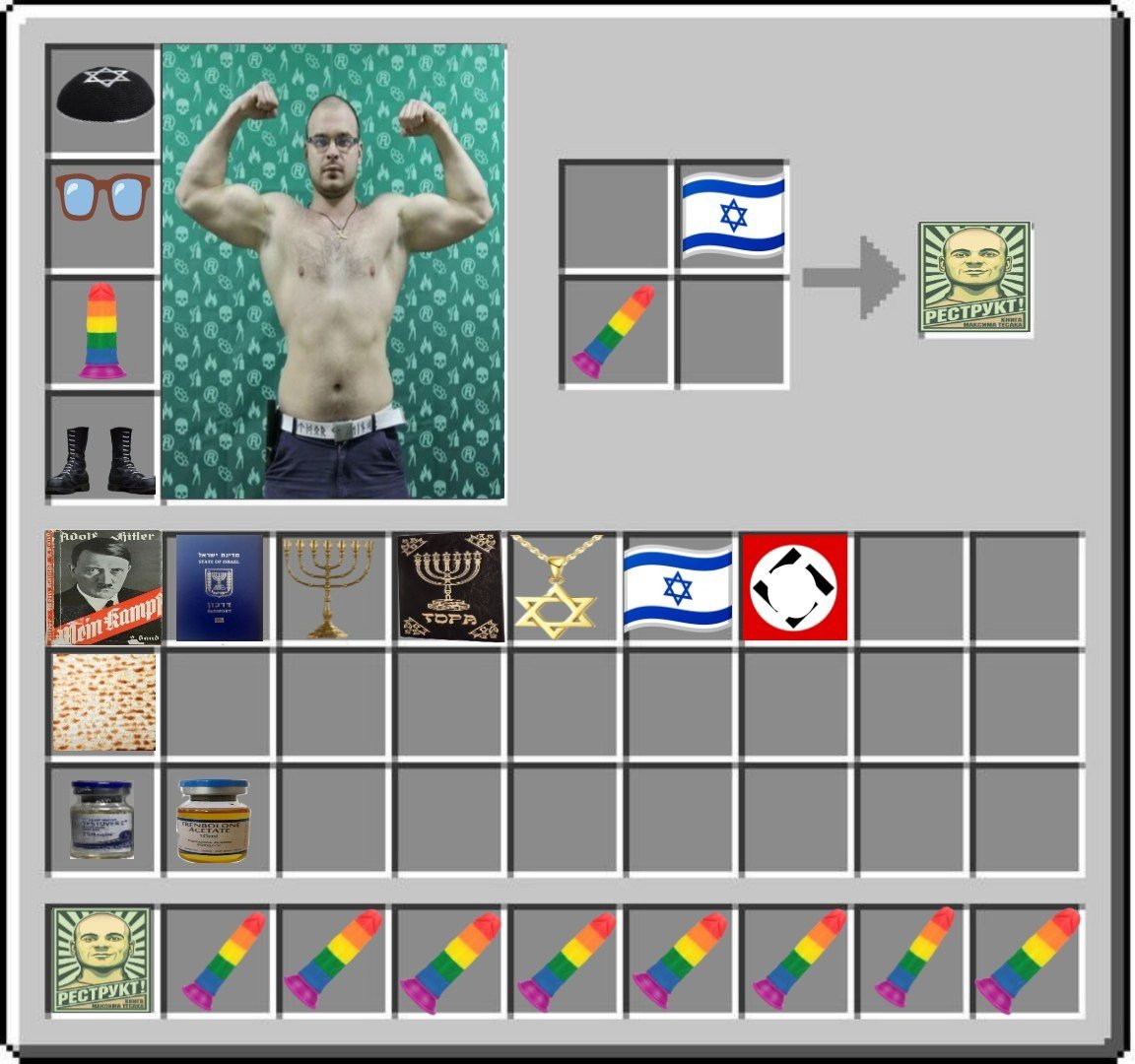 мейнкрафт типичного русского националиста👌👍