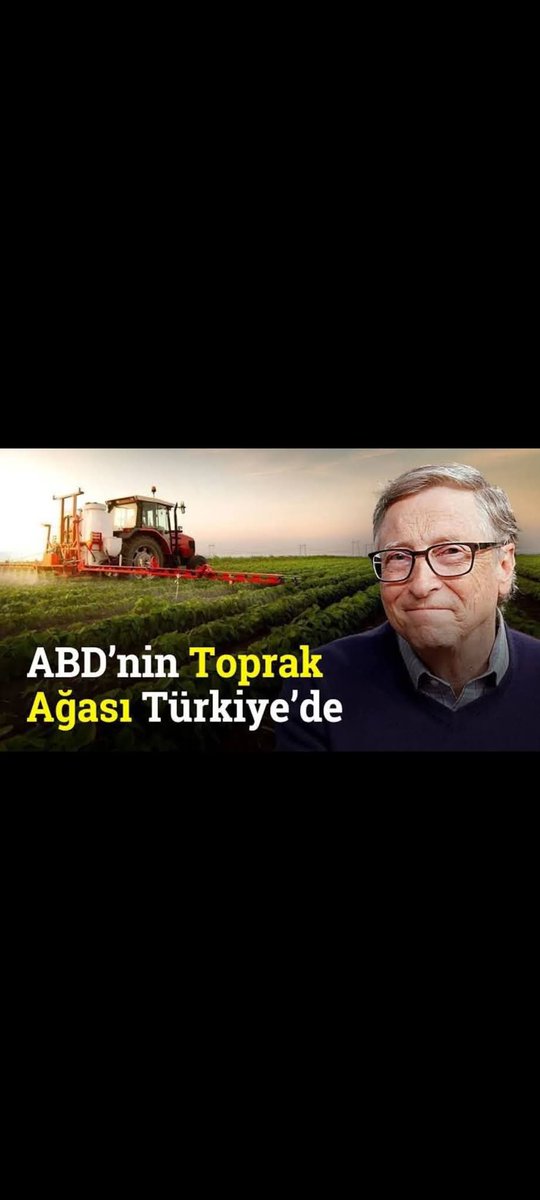 Recepsamuncu1's tweet photo. 🔴 İnsanlığa yapay eti zorlayan ve 2030'da tamamen bitirmek isteyen Bill Gates ABD'de 270 bin akre yani 1 milyon 92 bin dönüm arsası bulunuyor. Ve sadece burada özel üretimi çiftlik hayvanları bulunuyor. Bill Gates''in Türkiye'de Edirne ve Kırklareli'nde toplam 56 bin dönüm ara https://t.co/0pebfewjI5