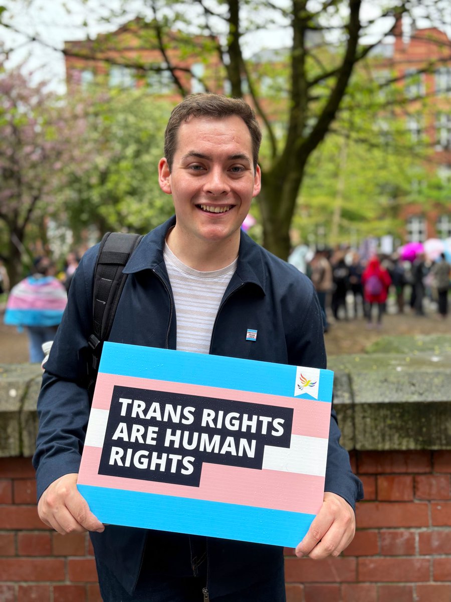 LukeAllanLD's tweet photo. I was proud to stand with my fellow @LibDems campaigners and councillors from across Greater Manchester.

Our party has long fought for, secured and championed #LGBTQ+ rights and will always stand up for our diverse communities across society and all levels of government. https://t.co/S5OrsmJar3