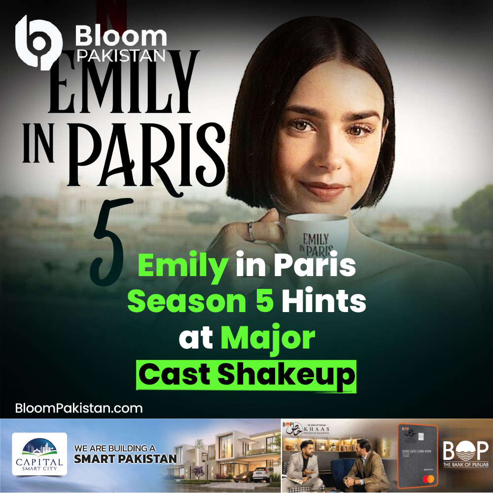 bloom_pakistan's tweet photo. Emily in Paris’ Season 5 Teases Dramatic Cast Shakeup Ahead of Filming

#BloomPakistan @netflix #Season5Tease #CastShakeup #EmilyInParisS5 #NetflixSeries #DramaticTwist #ParisDrama

Read Complete News:
https://t.co/9LmssTcbkm https://t.co/FPBikTDDSh