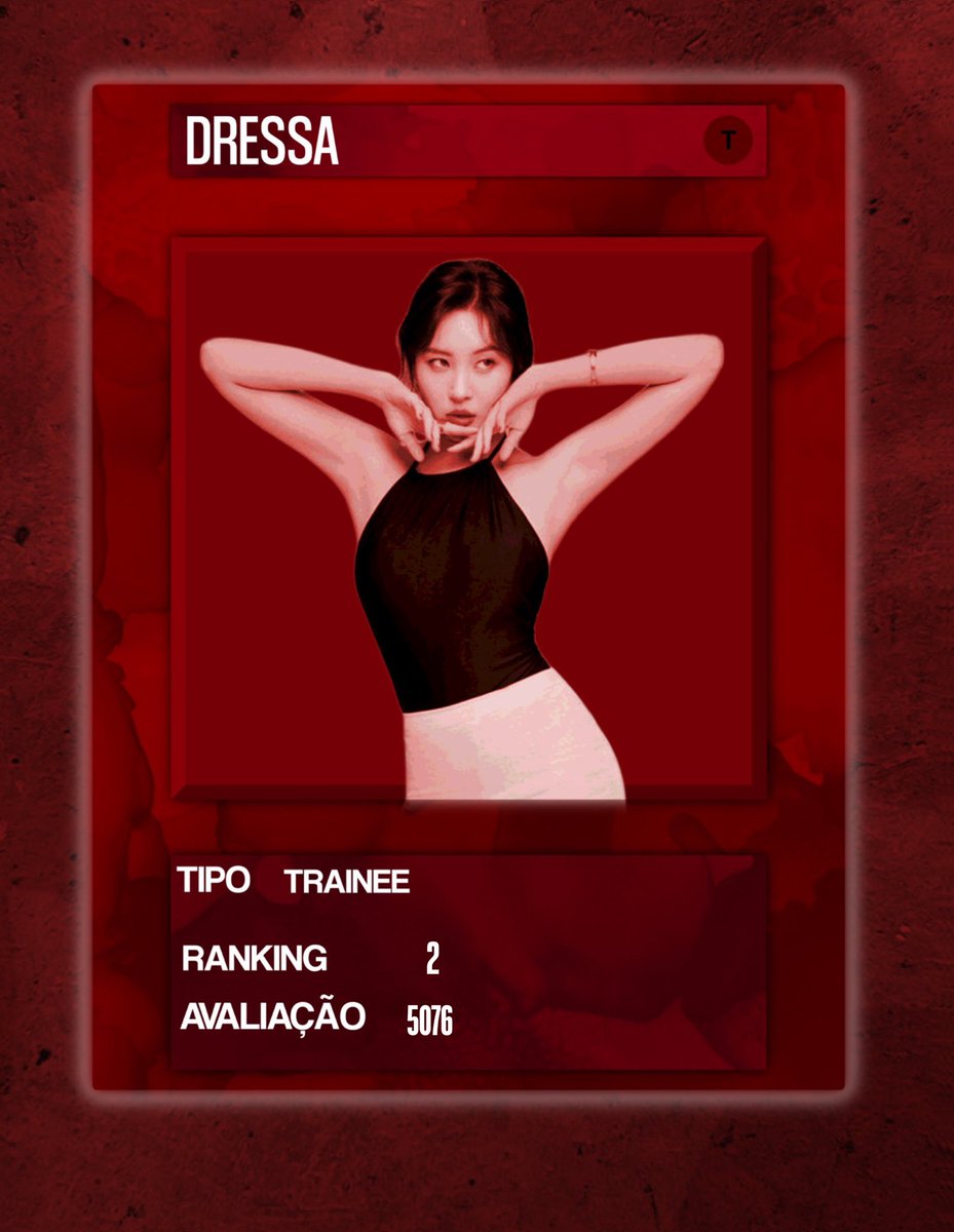 — 𖦹 ⚔️ 1ST MISSION RANKING

🥈 DRESSA (-1)
Team: Vocal

• Média: 98.2
• Pontos: 5076

#BATTLEVERSE #1stMission