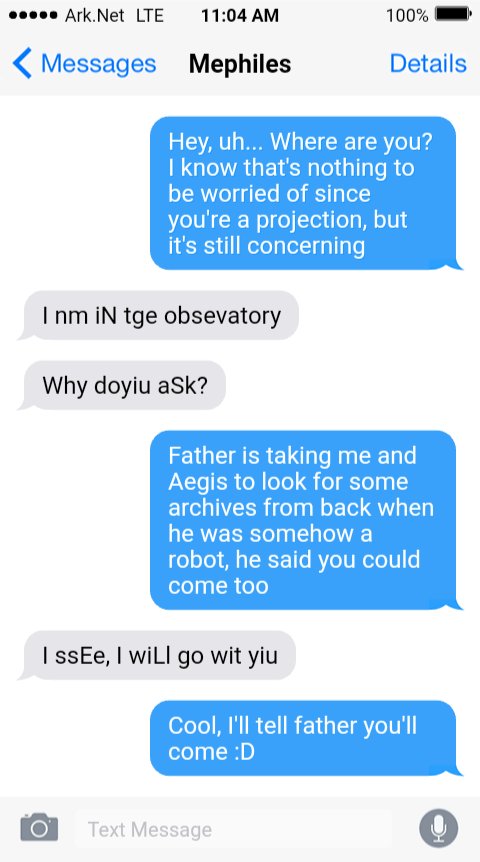 Since when was father a robot!?