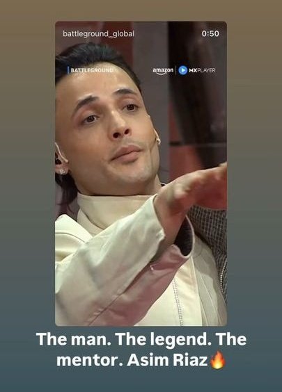 Asim Riaz's comeback energy is truly unmatched

The way he's dominating trends and winning hearts all over again proves his fanbase is one of the strongest out there
His leadership, raw honesty, and fire in the game are setting the standard
#AsimRiaz

ASIM DESTROYED MX SCRIPT