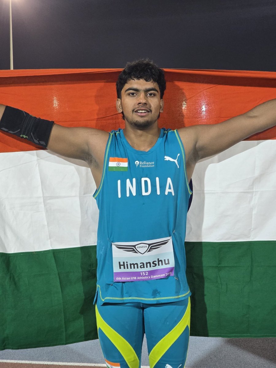 Dr Mohan Yadav (@drmohanyadav51) on Twitter photo рд╣рд┐рдорд╛рдВрд╢реБ рдЬрд╛рдЦрдбрд╝ рдХреЛ рдмрдзрд╛рдИ!
рд╕рдКрджреА рдЕрд░рдм рдореЗрдВ рдЖрдпреЛрдЬрд┐рдд рдЕрдВрдбрд░-18 рдПрд╢рд┐рдпрд╛рдИ рдПрдерд▓реЗрдЯрд┐рдХреНрд╕ рдЪреИрдВрдкрд┐рдпрдирд╢рд┐рдк 2025 рдореЗрдВ рдкреБрд░реБрд╖реЛрдВ рдХреА рднрд╛рд▓рд╛ рдлреЗрдВрдХ рд╕реНрдкрд░реНрдзрд╛ рдореЗрдВ рд╕реНрд╡рд░реНрдг рдкрджрдХ рд╣рд╛рд╕рд┐рд▓ рдХрд░рдХреЗ рдПрдерд▓реАрдЯ рд╣рд┐рдорд╛рдВрд╢реБ рдЬрд╛рдЦрдбрд╝ рдиреЗ рдкреВрд░реЗ рд░рд╛рд╖реНрдЯреНрд░ рдХреЛ рдЧреМрд░рд╡рд╛рдиреНрд╡рд┐рдд рдХрд┐рдпрд╛ рд╣реИред
рдЖрдкрдХреА рдпрд╣ рдЬреАрдд рдХрдбрд╝реА рдореЗрд╣рдирдд рдФрд░ рд╕рдорд░реНрдкрдг рдХрд╛ рд╣реА рдкрд░рд┐рдгрд╛рдо рд╣реИ, рдЕрдкрдиреЗ рдЕрджреНрднреБрдд рдЦреЗрд▓ рдкреНрд░рджрд░реНрд╢рди рд╣рд┐рдорд╛рдВрд╢реБ рдЬрд╛рдЦрдбрд╝ рдХреЛ рдмрдзрд╛рдИ!
рд╕рдКрджреА рдЕрд░рдм рдореЗрдВ рдЖрдпреЛрдЬрд┐рдд рдЕрдВрдбрд░-18 рдПрд╢рд┐рдпрд╛рдИ рдПрдерд▓реЗрдЯрд┐рдХреНрд╕ рдЪреИрдВрдкрд┐рдпрдирд╢рд┐рдк 2025 рдореЗрдВ рдкреБрд░реБрд╖реЛрдВ рдХреА рднрд╛рд▓рд╛ рдлреЗрдВрдХ рд╕реНрдкрд░реНрдзрд╛ рдореЗрдВ рд╕реНрд╡рд░реНрдг рдкрджрдХ рд╣рд╛рд╕рд┐рд▓ рдХрд░рдХреЗ рдПрдерд▓реАрдЯ рд╣рд┐рдорд╛рдВрд╢реБ рдЬрд╛рдЦрдбрд╝ рдиреЗ рдкреВрд░реЗ рд░рд╛рд╖реНрдЯреНрд░ рдХреЛ рдЧреМрд░рд╡рд╛рдиреНрд╡рд┐рдд рдХрд┐рдпрд╛ рд╣реИред
рдЖрдкрдХреА рдпрд╣ рдЬреАрдд рдХрдбрд╝реА рдореЗрд╣рдирдд рдФрд░ рд╕рдорд░реНрдкрдг рдХрд╛ рд╣реА рдкрд░рд┐рдгрд╛рдо рд╣реИ, рдЕрдкрдиреЗ рдЕрджреНрднреБрдд рдЦреЗрд▓ рдкреНрд░рджрд░реНрд╢рди