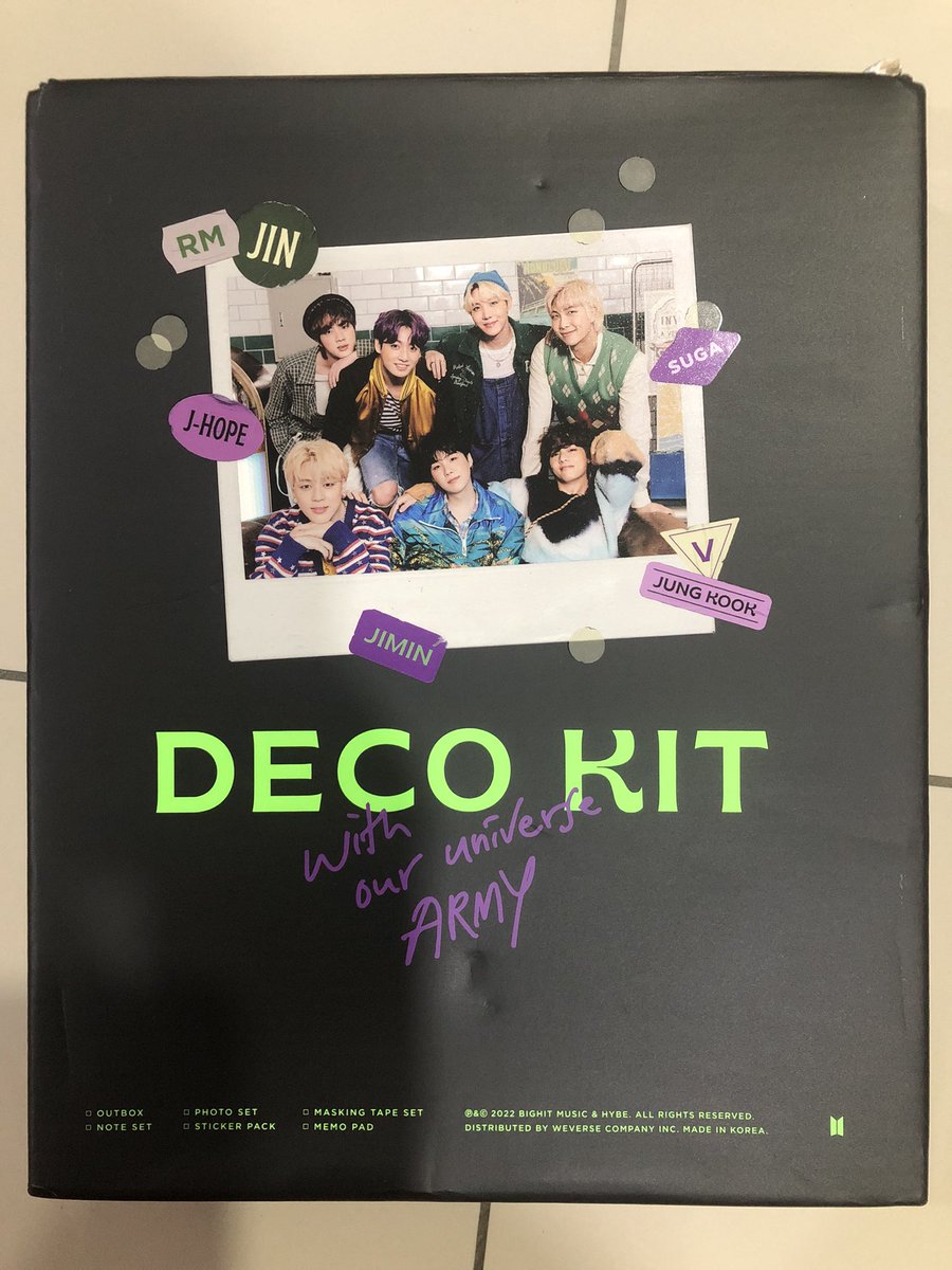 mozaii_1314's tweet photo. 2️⃣Deco Kit - jhope https://t.co/H659jfbr6w