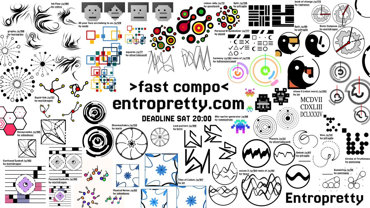 What an incredible batch of entries at <a href="/assemblyparty/">Assembly Party</a>—so much talent on display!
Now let’s gooo, <a href="/revision_party/">REVISION</a>!