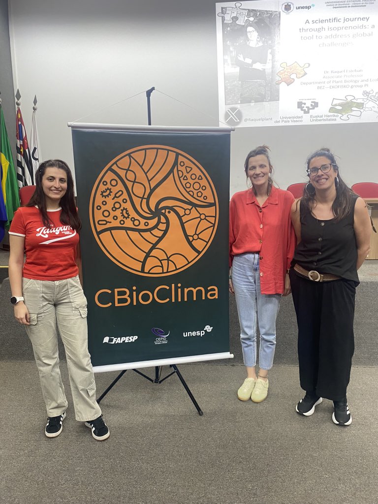 Raquelplant's tweet photo. Great visit to UNESP and CBioclima to check the progress of our collaboration! @BezEkofisko. Excited about the advances and even more about the long-term journey ahead. Let’s keep building together! @Lorena_rdlv , @alberton_bruna 🤝 #Collaboration #Research https://t.co/WkhRrtIEfM