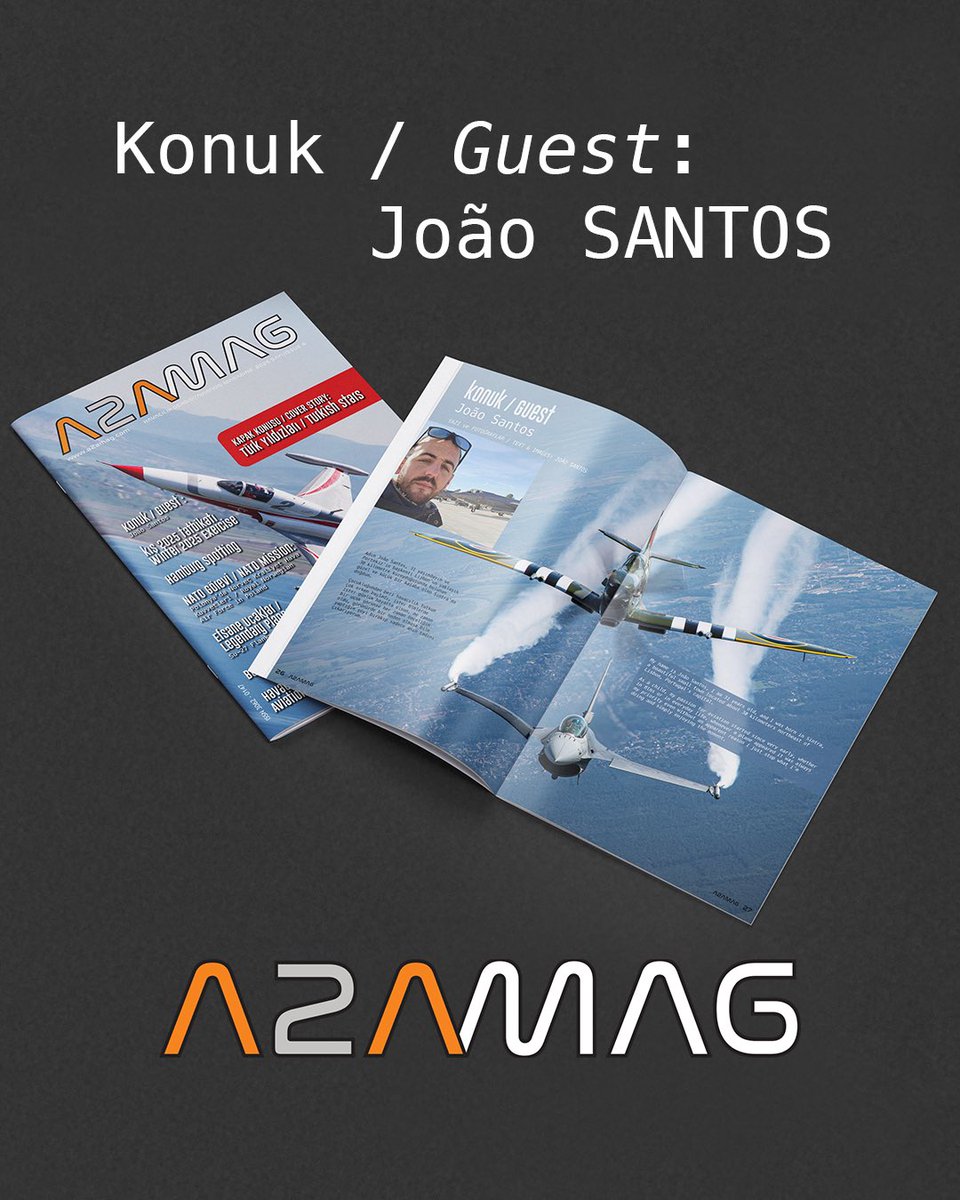 João Santos bu sayımızın konuğu. Bizlere havacılık fotoğrafçılığına nasıl başladığını ve neler yaptığını anlatıyor. // João Santos is the guest of this issue. He tells us how he started aviation photography and what he doing… a2amag.com