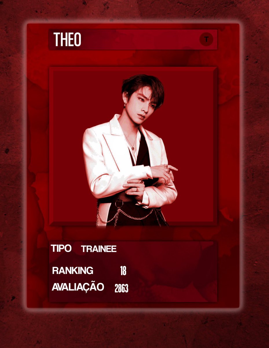 — 𖦹 ⚔️ 1ST MISSION RANKING

18º THEO (-1)
Team: Center

• Média: 82.5
• Pontos: 2863

#BATTLEVERSE #1stMission