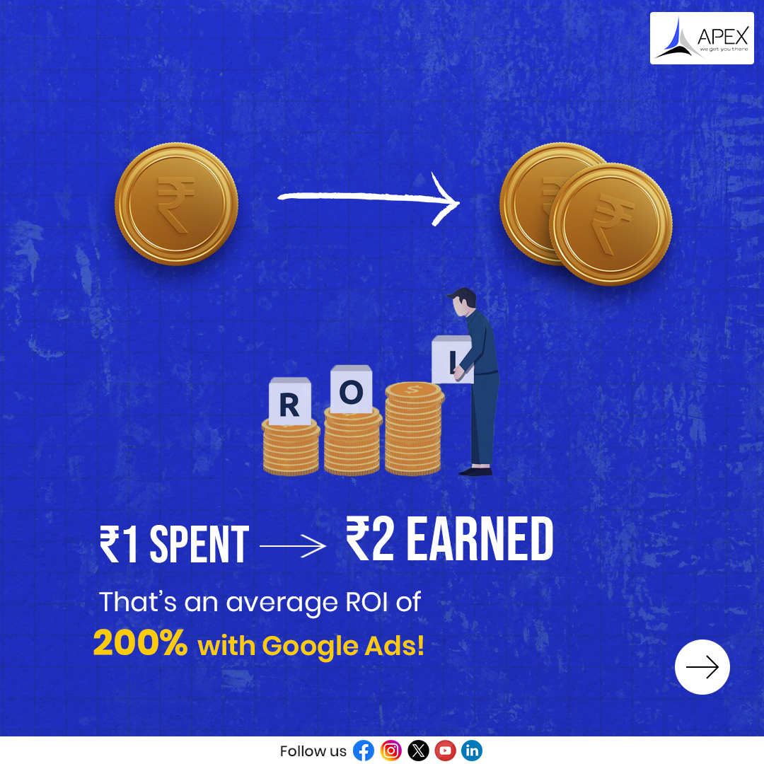 Apex360digital's tweet photo. Still not using Google Ads? 👀
You're missing out on:
✅ 90% audience reach
✅ 200% ROI potential
✅ AI-powered optimization
✅ Competitive keyword targeting
Start scaling with just ₹500/day.
Let’s grow your leads and sales. 🚀
#GoogleAds #DigitalMarketing #PPC #MarketingTips https://t.co/qnIRlPvbRY
