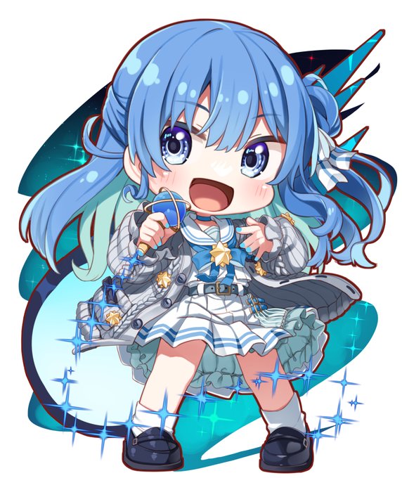 塗ったやつはこんな感じ
今だったら星詠み(猫)入れてもうちょいポップな感じにするかもしれない 