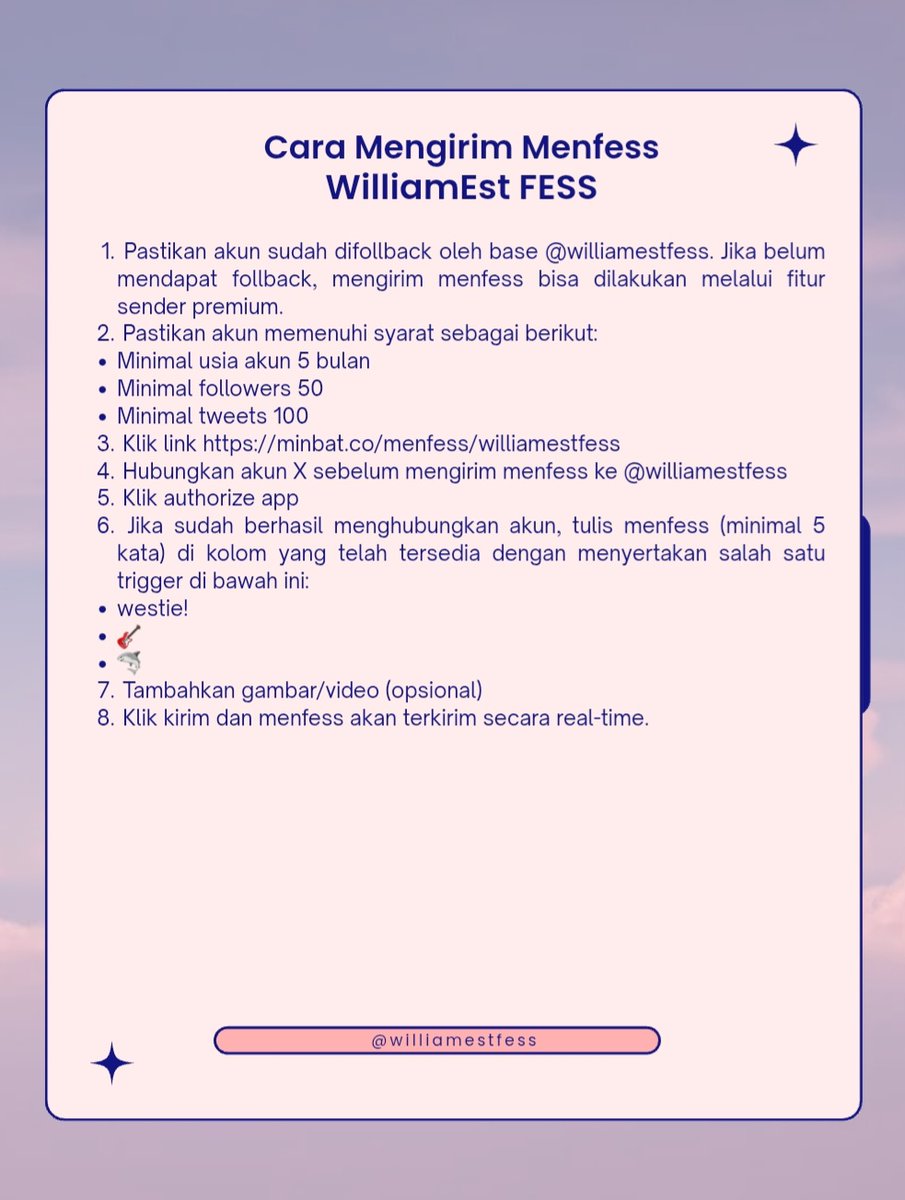 WILLIAMEST FESS tweet media