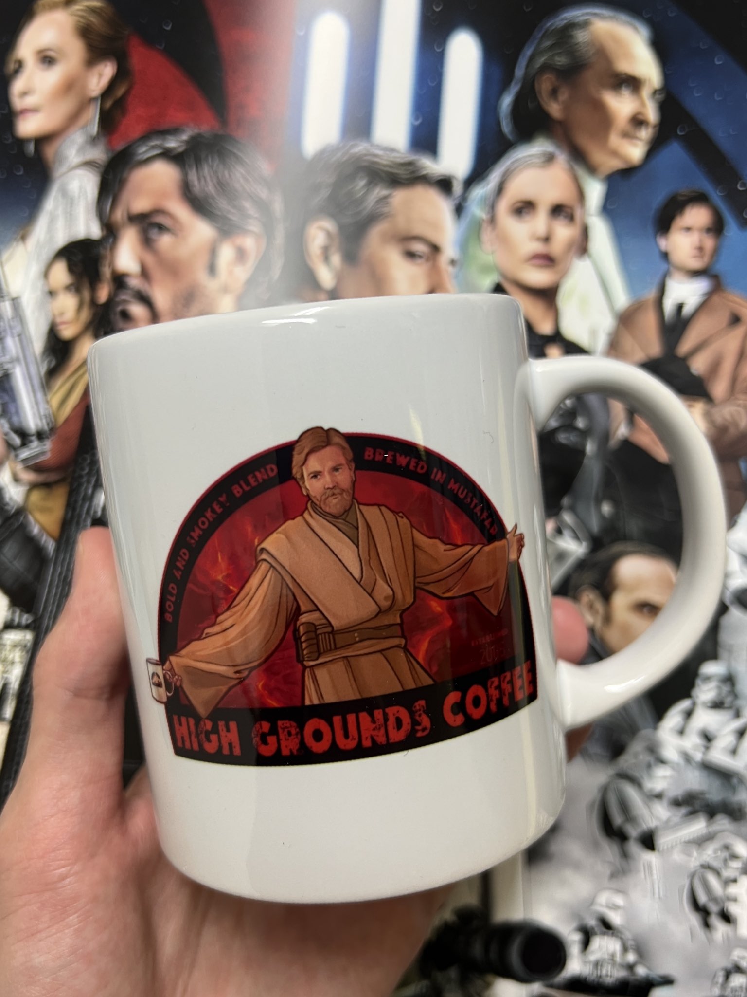 SWCJ限定品　オビワン HIGH GROUNDS COFFEE マグカップ SWCJ限定品 オビワン HIGH GROUNDS COFFEE マグカップ