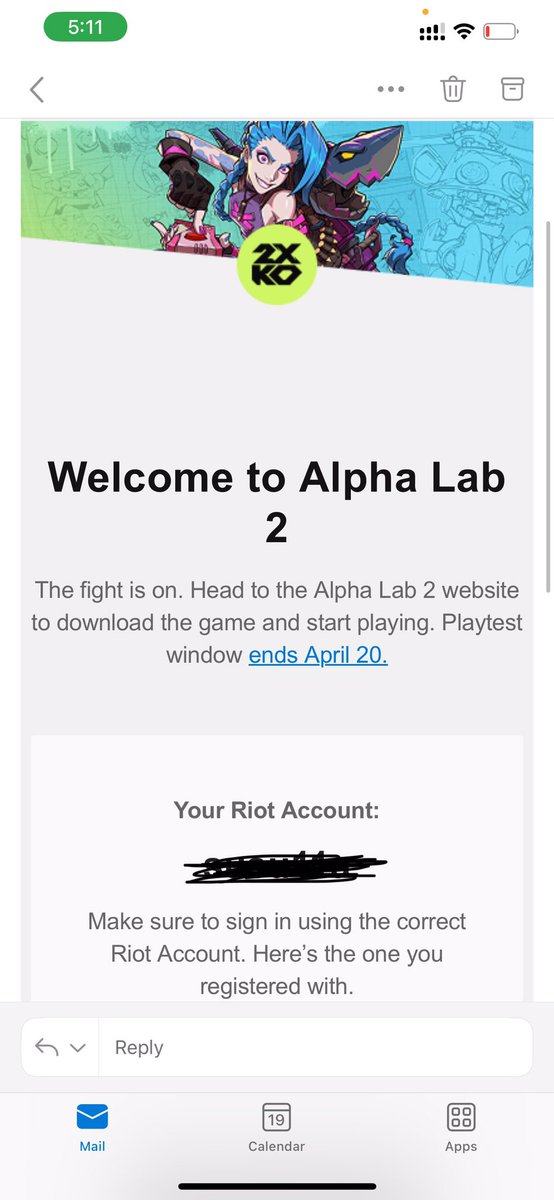 Walker088S's tweet image. 2xko Riot Alpha lab 2 account for sale dm me if interested ‼️‼️🔥🔥

#riot #riotgames #alphalab2 #games #2xko
