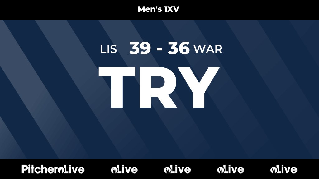 70': Try for Lismore Rugby Football Club 🙌
#LISWAR #Pitchero
pitchero.com/clubs/lismore/…