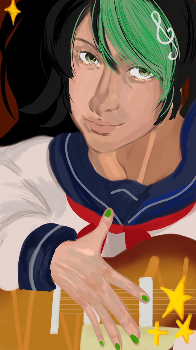 _kenwj's tweet photo. #fanart #YandereSimulator #art #gitayamahato #yansim https://t.co/2Piut1Vb69