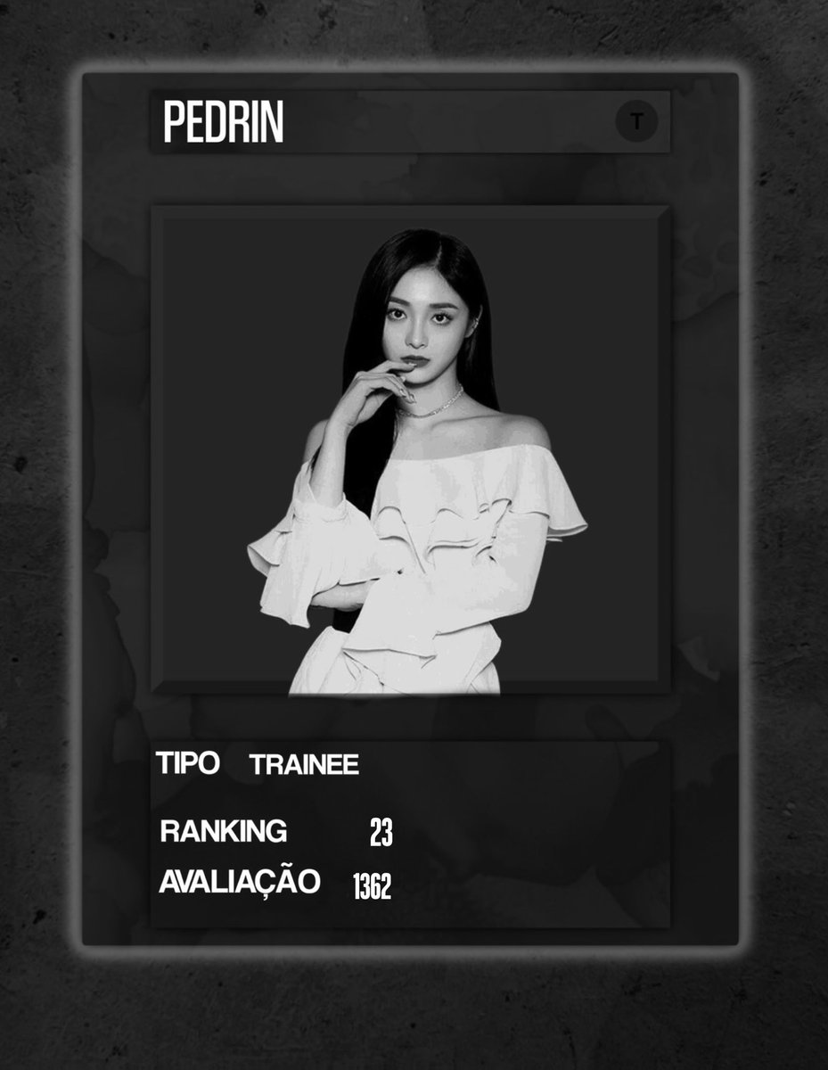 — 𖦹 ⚔️ 1ST MISSION RANKING

🕊️ OUT

23º PEDRIN (+1)
Team: All-Rounder A

• Média: 65
• Pontos: 1362

#BATTLEVERSE #1stMission