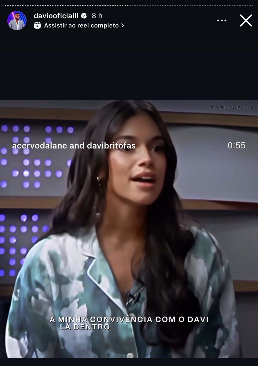 GENTE O DAVI NOS STORIES 😭😭😭