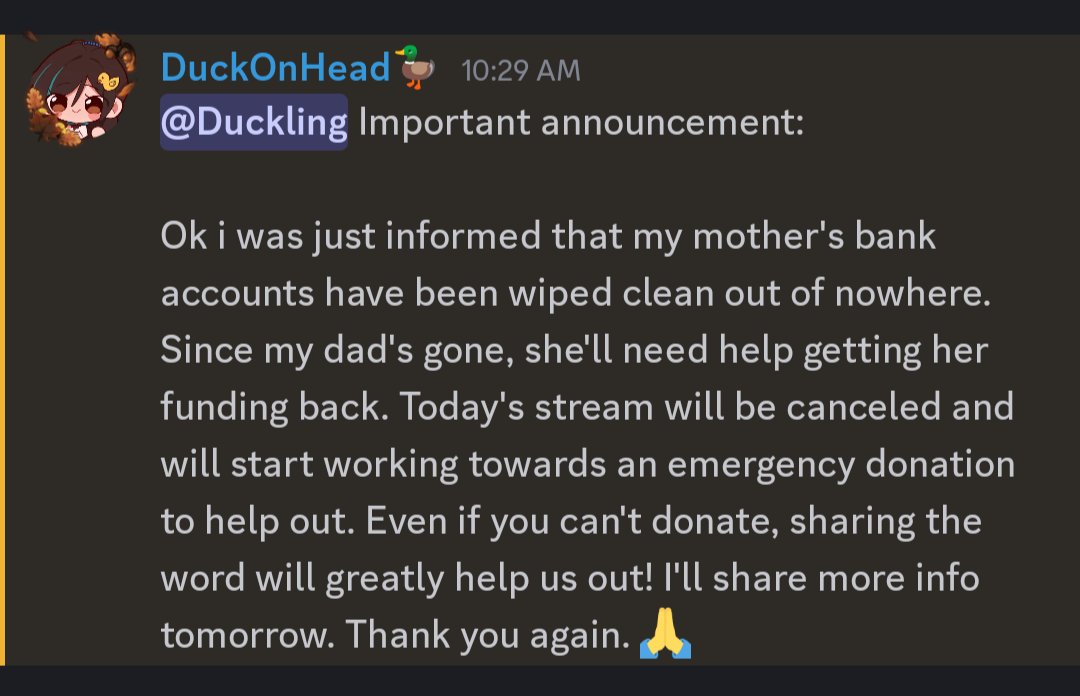 Important announcement!