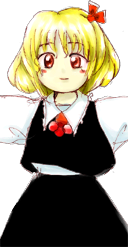dailytouhous's tweet photo. The Touhou of the day is: Rumia! https://t.co/Il27KtT0TR