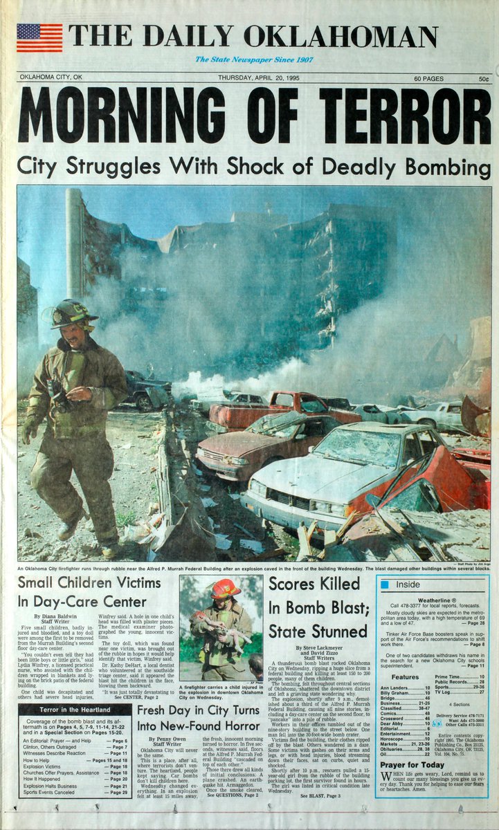 铭记三十年:俄克拉荷马城爆炸案周年追思与团结新生 - 1