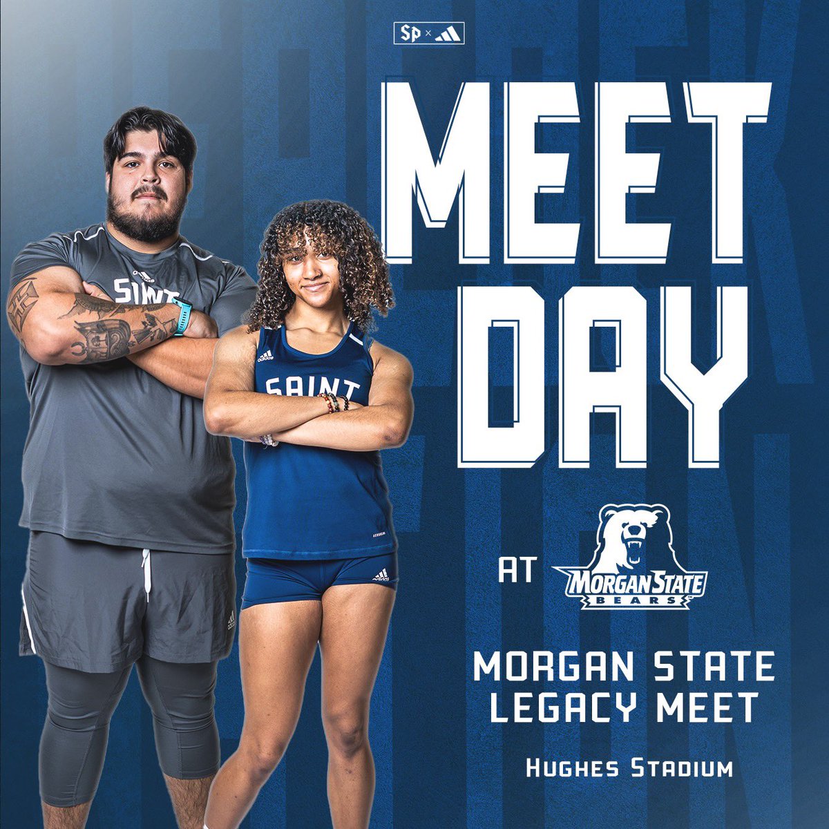 𝙳𝚊𝚢 ✌️ 𝚒𝚗 𝙱𝚊𝚕𝚝𝚒𝚖𝚘𝚛𝚎
🆚 Morgan State University
📍Baltimore, MD
⏰ 9 AM
🏟️ Hughes Stadium
📊results.mdtimingllc.com/meets/31269 

#StrutUp🦚