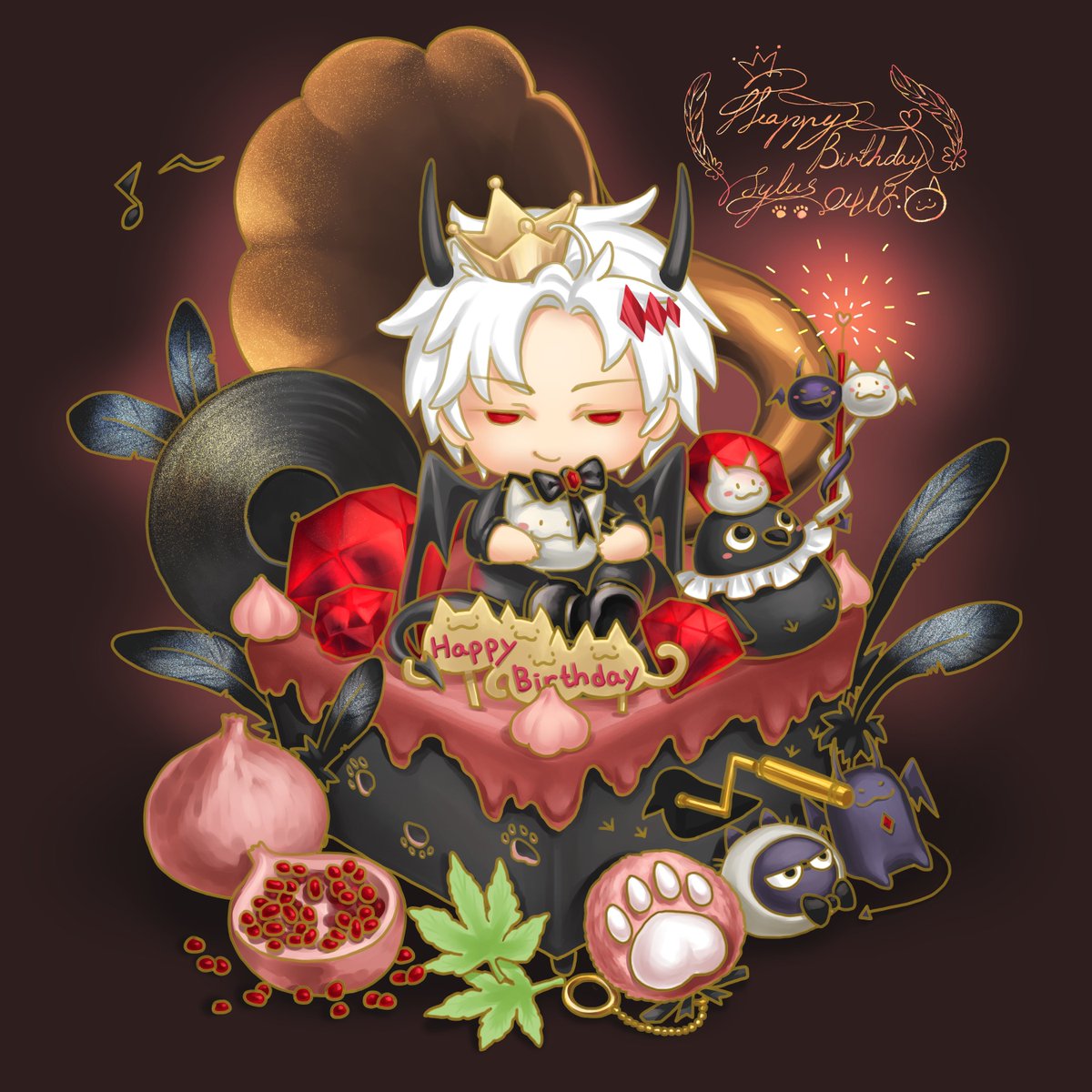 darkcrcat 桂花君 tweet media