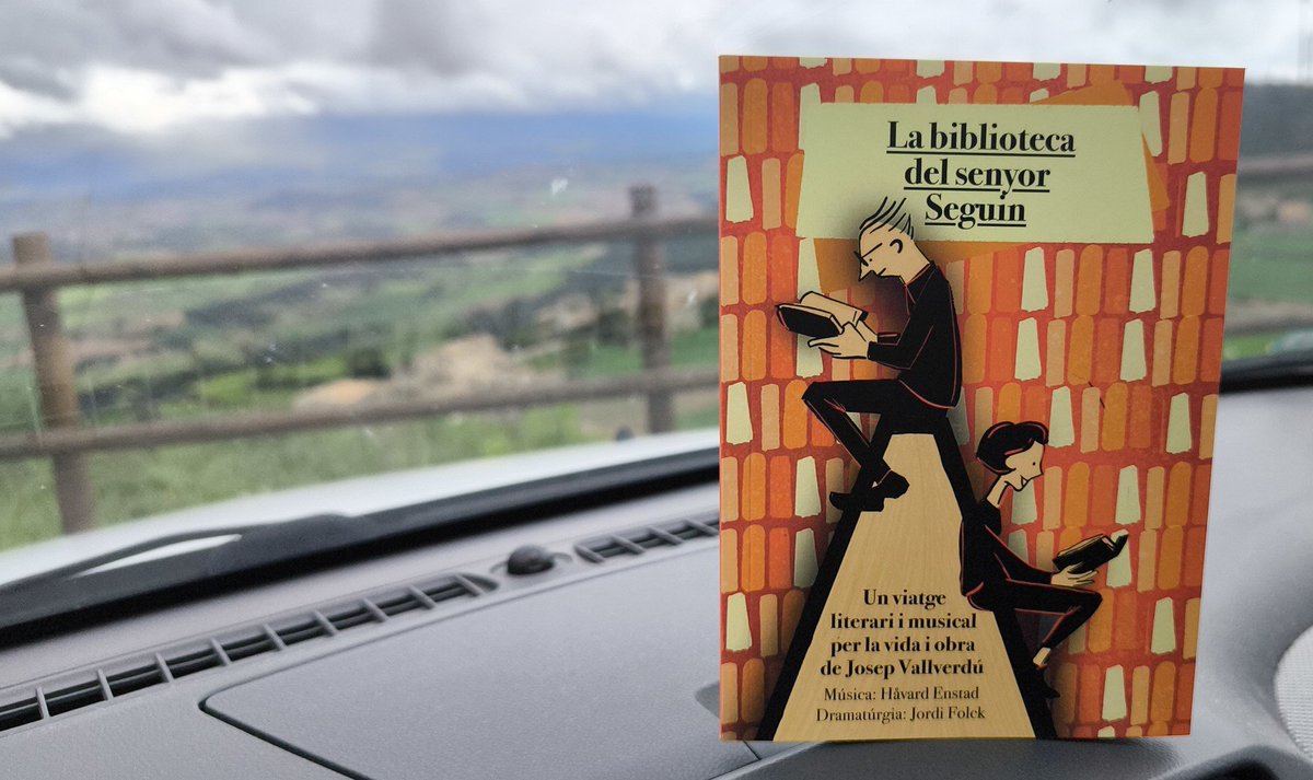 Avui a les 18 h a #Forès el mirador de la Conca representació de La Biblioteca del Senyor Seguin <a href="/AnyVallverdu/">Any Josep Vallverdú</a> . La trobada d'un bibliotecari i una jove estudiant dona peu a una comèdia musical deliciosa per una tarda freda
Dirigeix  <a href="/soybetomunoz/">Beto Muñoz</a>  dramatúrgia pròpia  <a href="/lletres/">Lletres catalanes</a>
