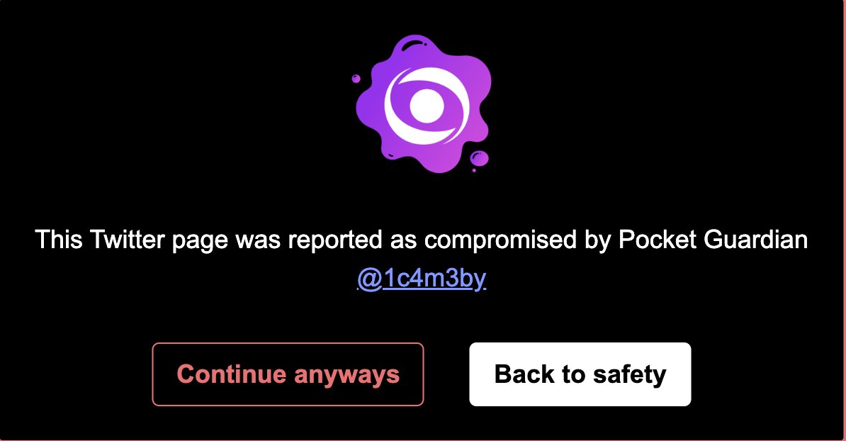 samo 「 🖐️ ✦ 🌍 」 (@samoweb3) on Twitter photo This one is new 👀
Got a weird DM, chances for spam/scam 99.99% but wanted to check the profile.
Nice to see it, generated by <a href="/PocketUniverseZ/">Pocket Universe 🟣</a> This one is new 👀
Got a weird DM, chances for spam/scam 99.99% but wanted to check the profile.
Nice to see it, generated by <a href="/PocketUniverseZ/">Pocket Universe 🟣</a>