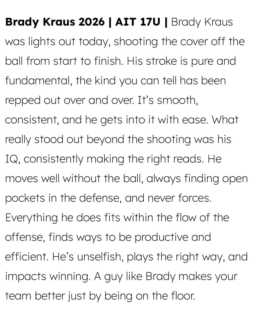 Thanks <a href="/NxtProHoops/">NXTPRO Hoops</a> for the write up!! 
<a href="/CoachKhalilS/">Khalil Shakir 🏀</a>