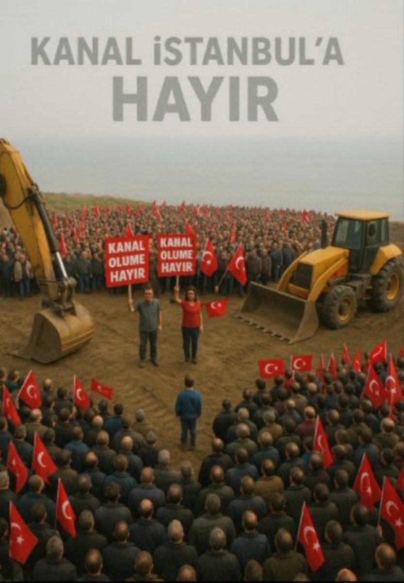 #KanalİstanbulaHayır