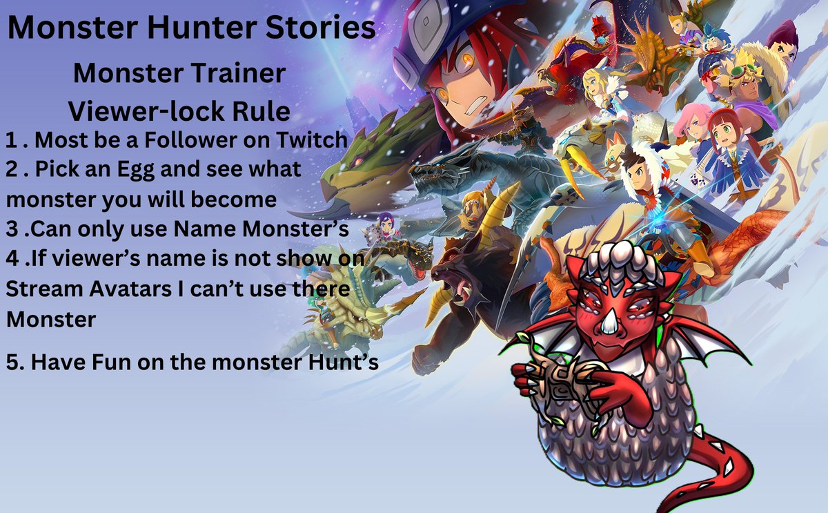 AlineHywind's tweet photo. #WhelpLive The Hunt for more Monster Eggs for you to become the Monster of your dream in #MonsterHunterStory Viewer-lock where This Dragon is the Rider now~
Care to come join me on Twitch
Link in Comments
#Vtuber #VtuberEN #malevtuber #DnD #Pathfidner https://t.co/1fWFavtTRU